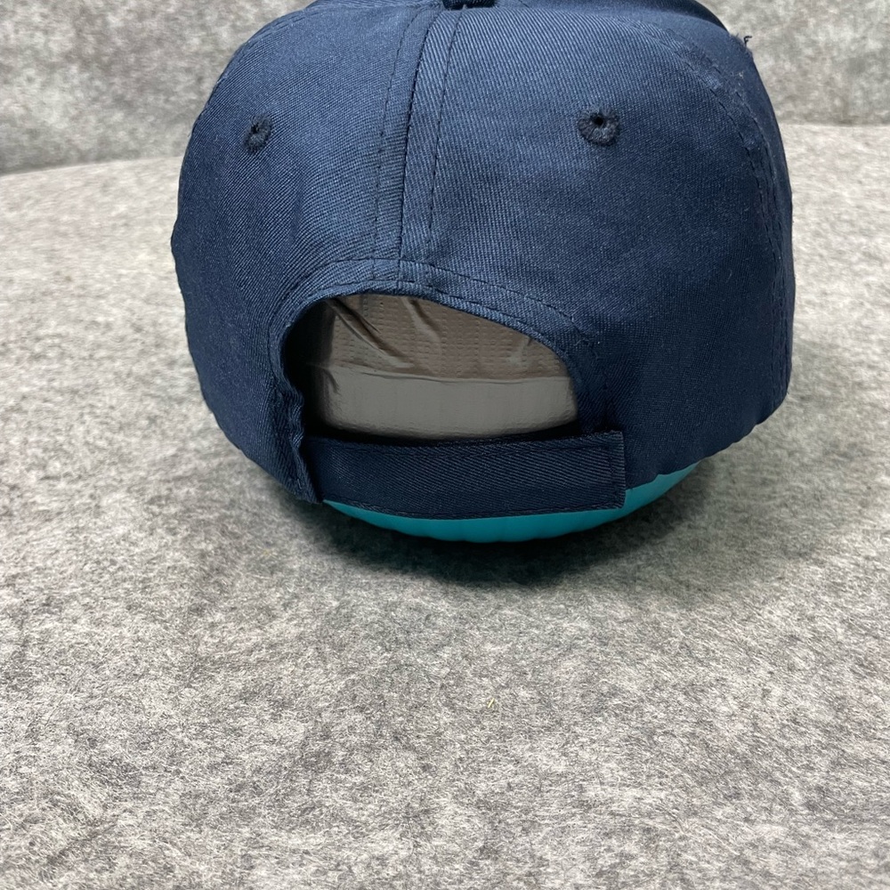 Lands End Men's Baseball Hat Cap Blue Adjustable One Size Strapback - Picture 4 of 7